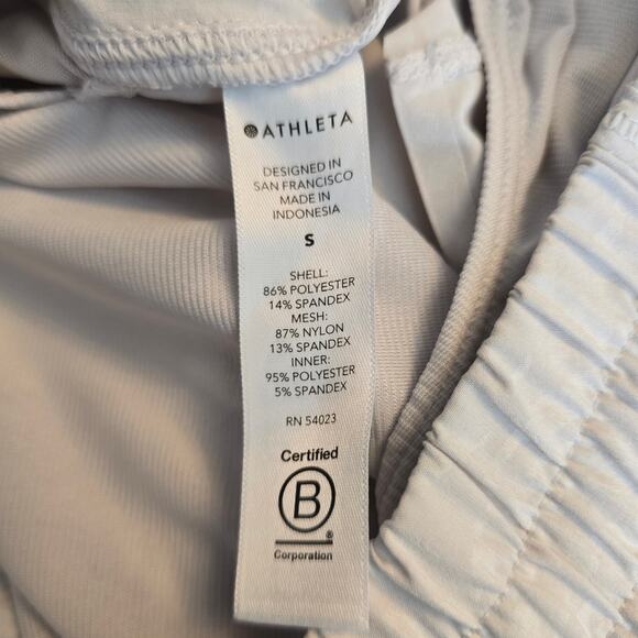 Athleta Printed Hustle 3" Athletic Running Shorts Size Small - Picture 4 of 7